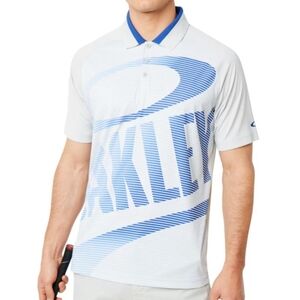 Oakley Mens Golo Polo Antibacterial Moisture Wicking Golf Shirt